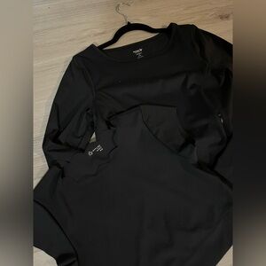 Black bundle tops